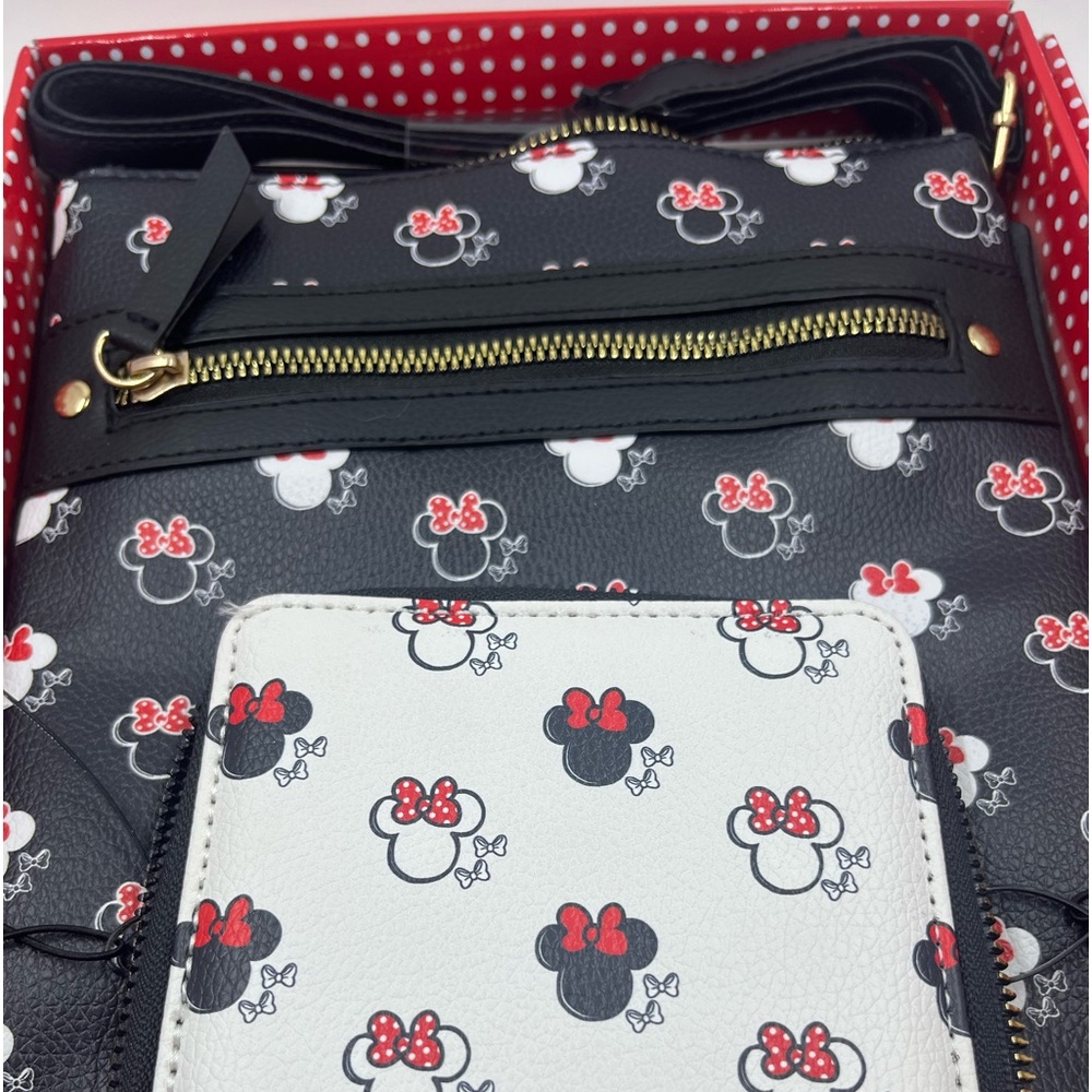Disney!!Brand New Mini Mouse Crossbody and Wallet